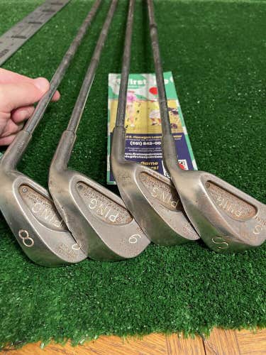 Ping Karsten I Irons Set 8-PW, SW Regular Stiff Steel Shafts