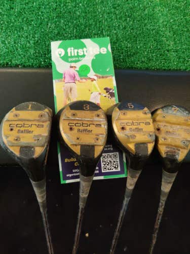 Cobra Baffler Driver-3-5-7 Wood Set Ladies Steel Shaft