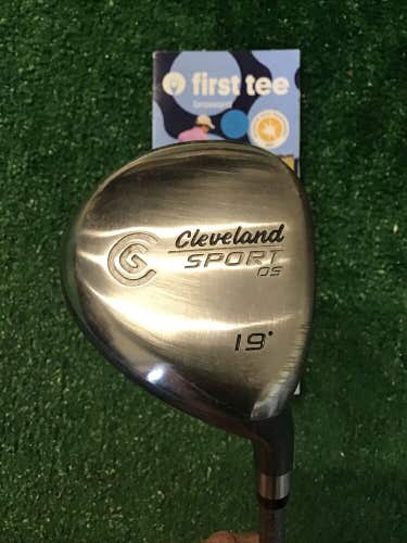 Cleveland Sport OS Fairway 5 Wood 19* Stiff Graphite Shaft