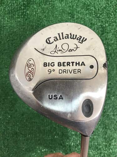 Callaway Big Bertha Jim Dent Signature Driver 9* Regular Graphite Shaft