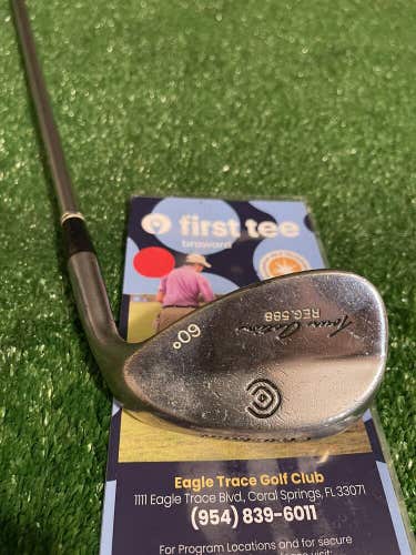 Cleveland Tour Action Reg 588 60* Lob Wedge LW Steel Shaft