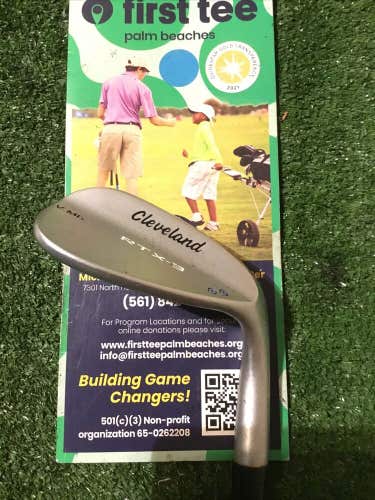 Cleveland RTX-3 V-MG 62* Lob Wedge LW Wedge Flex Steel Shaft