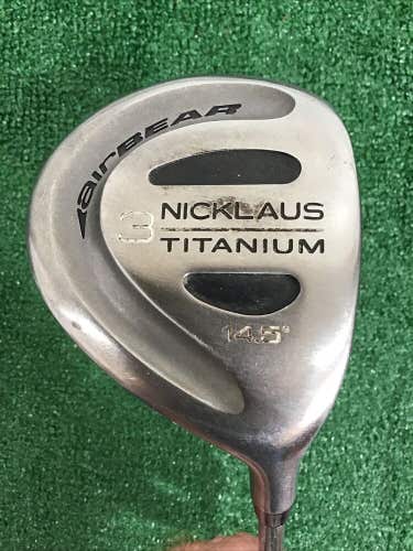 Nicklaus Air Bear 3 Wood 14.5* Stiff Graphite Shaft