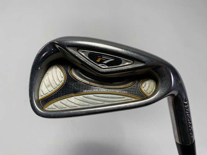 TaylorMade R7 Single 7 Iron T-Step 90 Stiff Steel Mens RH