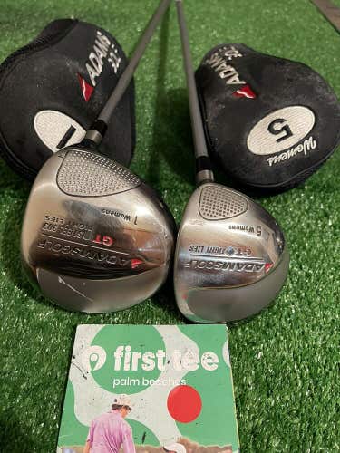 Adams Tight Lies Ladies Driver-5 Woods Set Graphite Shafts