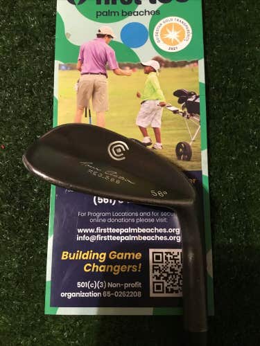 Cleveland Tour Action Reg 588 56* Sand Wedge SW Steel Shaft