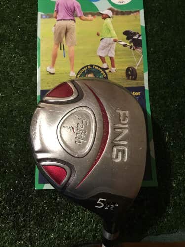 Ping Ladies Faith 22* 5 Fairway Wood ULT 200 Graphite Shaft