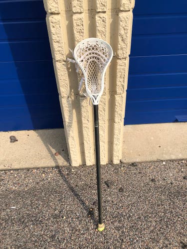 Complete Lacrosse Stick - Warrior Evo on a Dragonfly Gen5 *Rare Dragonfly