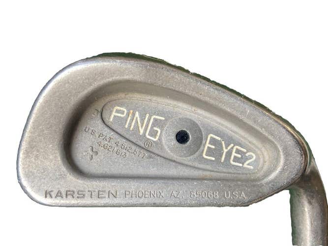 Ping Eye2 3 Iron Plus Black Dot RH Men's KT-M Stiff Steel 38.5" Nice DylaGrip