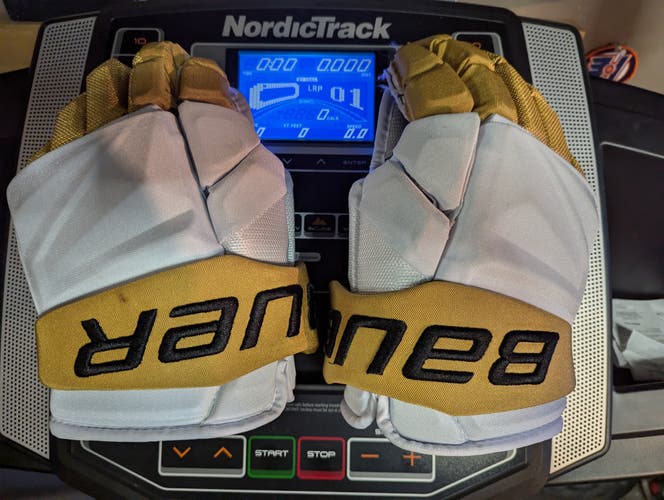 New VGK Bauer 14" Hyperlite Gloves-Digital Palms