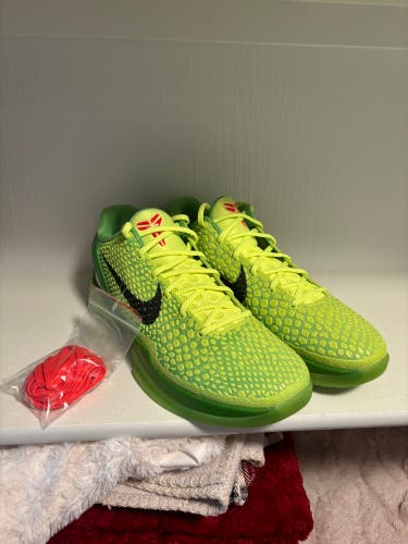 Kobe 6 Grinch (With Box) Size 12