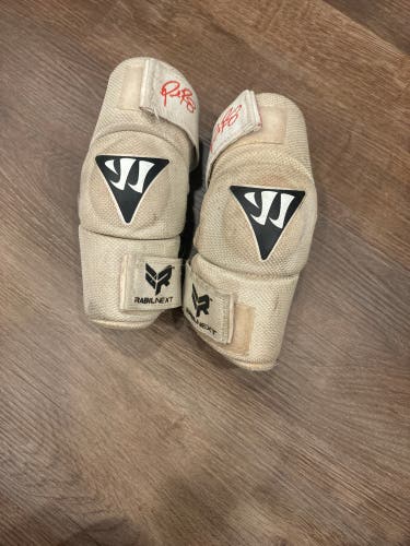 Used Warrior RABIL NEXT Lacrosse Arm Pads