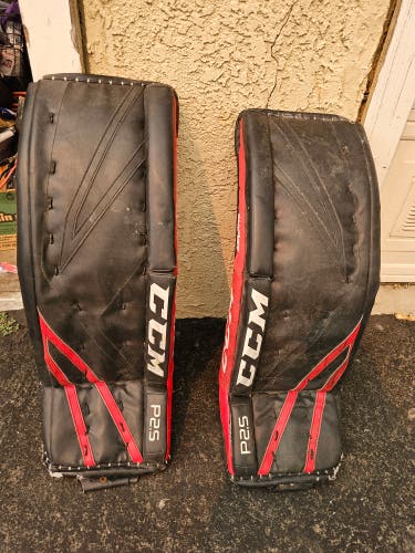 Used 30" CCM Premier P2.5 Goalie Leg Pads