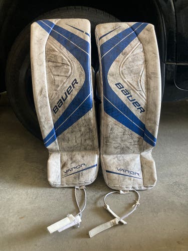 Used  Bauer Vapor Goalie Leg Pads