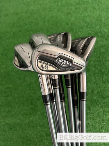 Adams Idea Tech V4 Black Hybrid Iron Set 3h-P / Idea V4.0 Regular Graphite