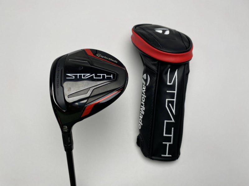 TaylorMade Stealth 3 Fairway Wood 15* Fujikura Ventus Black Red 6S Stiff LH HC