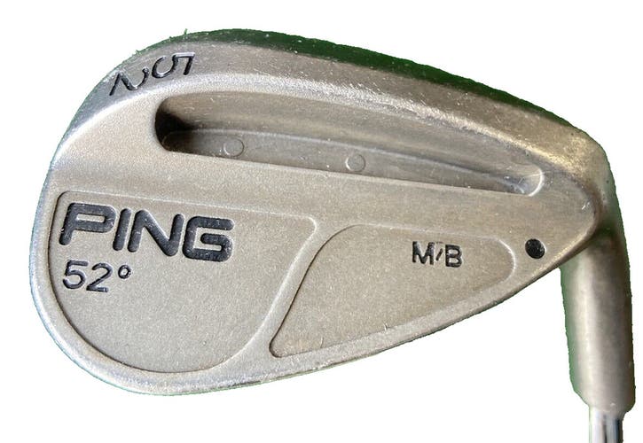 Ping M/B Gap Wedge 52* Black Dot RH Men's Stiff Steel 36" New Mid-Size Grip