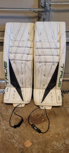 Used 34" True Goalie Leg Pads Pro Stock