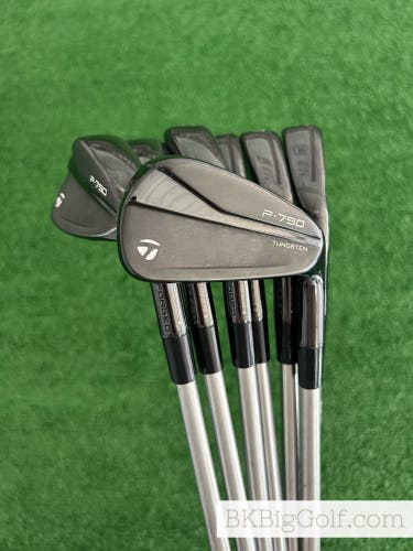 Taylormade P790 ‘21 Black Iron Set 4-P / KBS C-Taper Lite 110 Stiff +1/2”