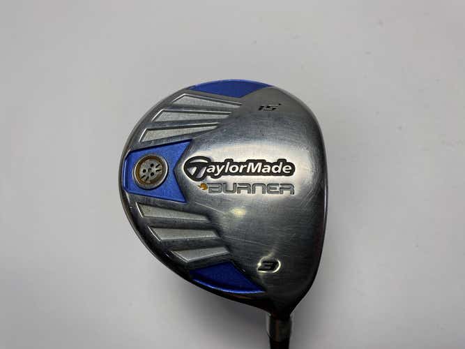 TaylorMade Burner Steel 2007 3 Fairway Wood 15* REAX SuperFast 50g Ladies RH