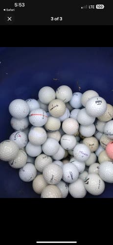 Used Golf balls