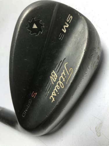 Used Titleist Vokey Sm6 Raw S Grind 60 Degree Regular Flex Steel Shaft Wedges