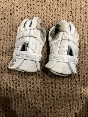 Used  Maverik Large m6 Lacrosse Gloves