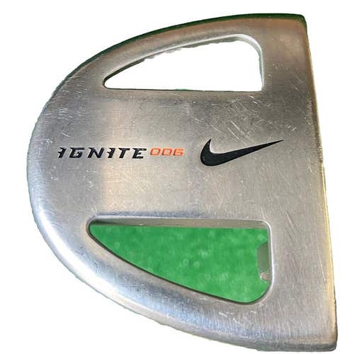 Nike Golf Ignite 006 Mallet Putter RH Steel 34.5" With New SuperStroke Grip Nice