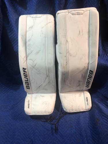 Used  Bauer Supreme M5 Pro Goalie Leg Pads