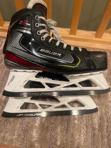 Bauer 2X Pro Goalie Skates Size 8.5