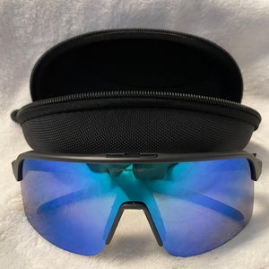Brand New Oakley Sutro Lite Black With Blue Frame Sunglasses With Case