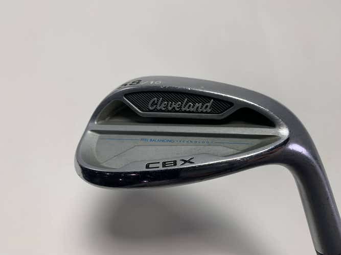 Cleveland CBX Lob Wedge LW 58* 10 Bounce NS Pro 950 GH Stiff Steel Mens RH