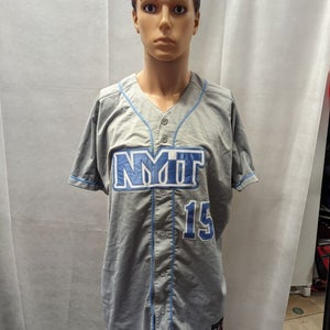 Rare Team Issued NYIT Under Armour Baseball Jersey XL NCAA