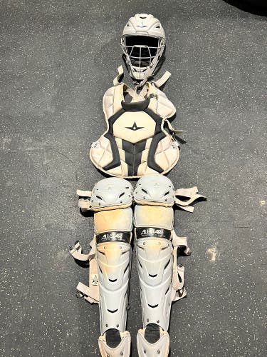 Used  All Star System 7 Catcher's Set