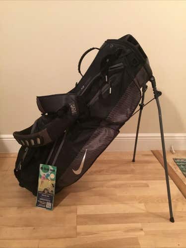 Nike Air Sport Stand Golf Bag with 8-way Dividers & Rain Cover