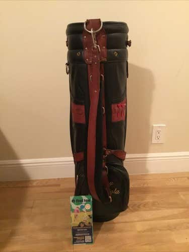 Belding Sports The Cambridge Cart Golf Bag with 6-way Dividers & Rain Cover