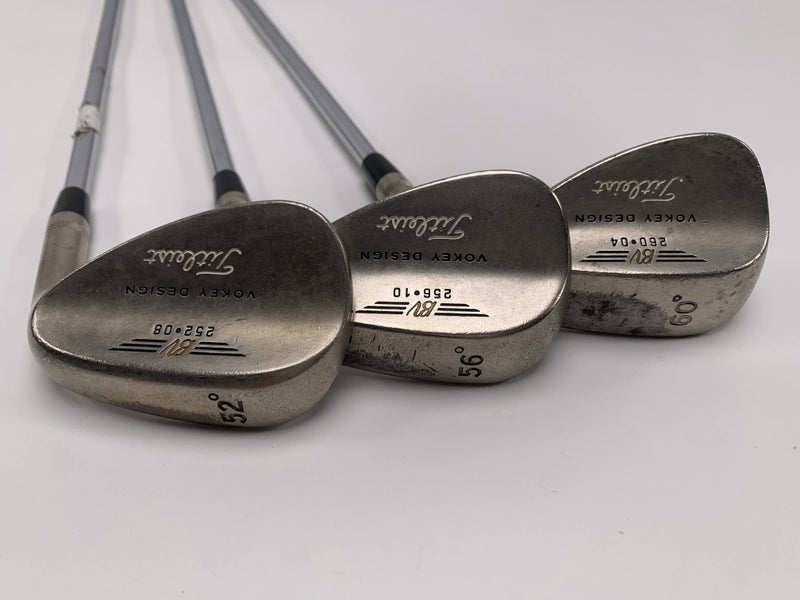 Titleist Vokey Chrome 200 Wedge Set 52* 8 | 56* 10 | 60* 4 Dynamic Gold RH