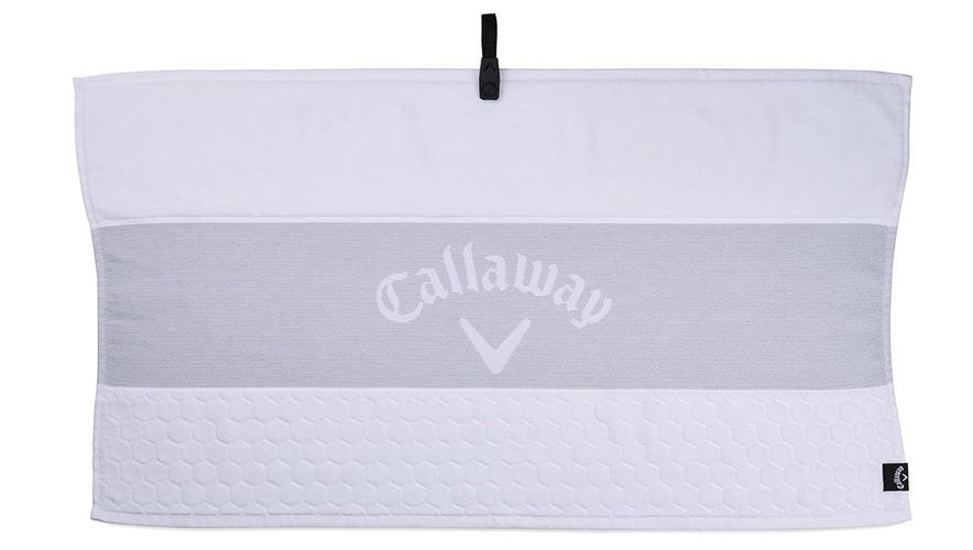 NEW Callaway Golf 35x20 White Tour Golf Towel