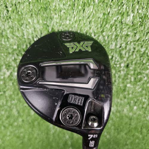 PXG 0311 GEN5 7 Fairway Wood 7W 21° HZRDUS Smoke 6.0 Stiff Graphite RH 42"