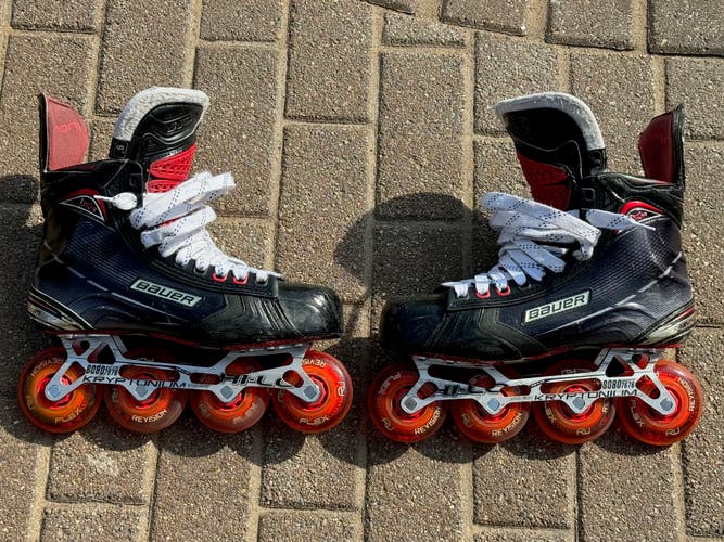 Bauer 1xr 2.0 Inline Roller Hockey Skates Regular Width Size 9