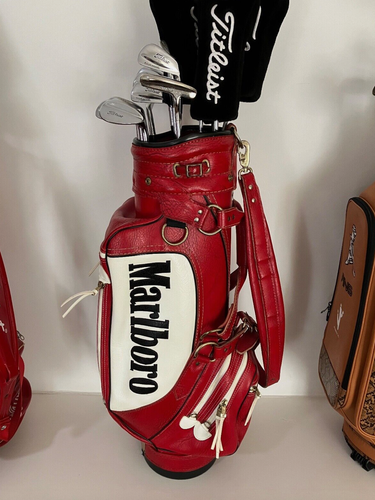 Marlboro Golf Bag Actual Leather