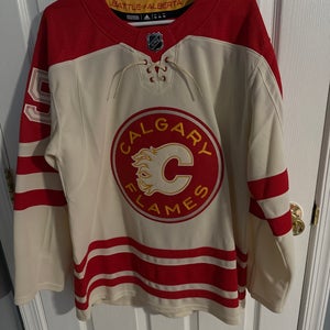 Markstrom Flames Heritage Classic Size 50 Adidas Jersey