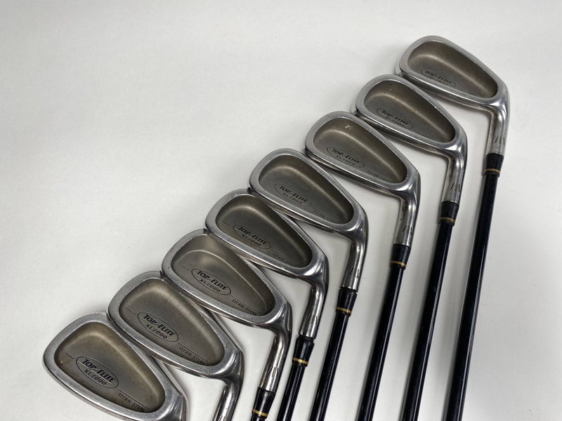 Top Flite XL 2000 Iron Set 3-PW Regular Graphite Mens RH
