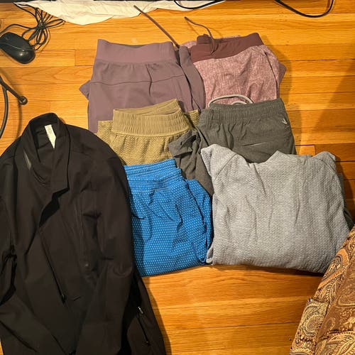 Blue Used Men's Lululemon Clothing, Shorts, Shirts, Jackets, Sweatshirts