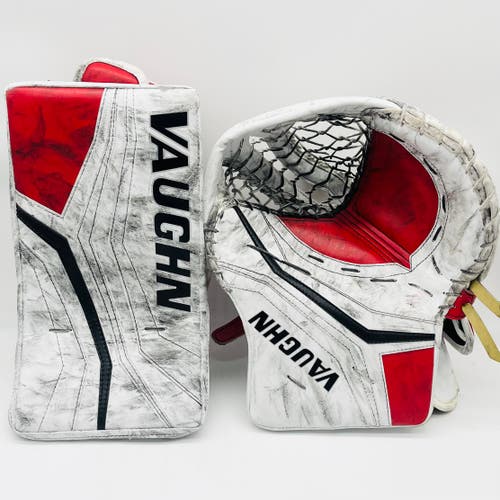 Custom Rainbow Vaughn Velocity V10 Pro Carbon Glove & Blocker-Regular-70 Degree Glove