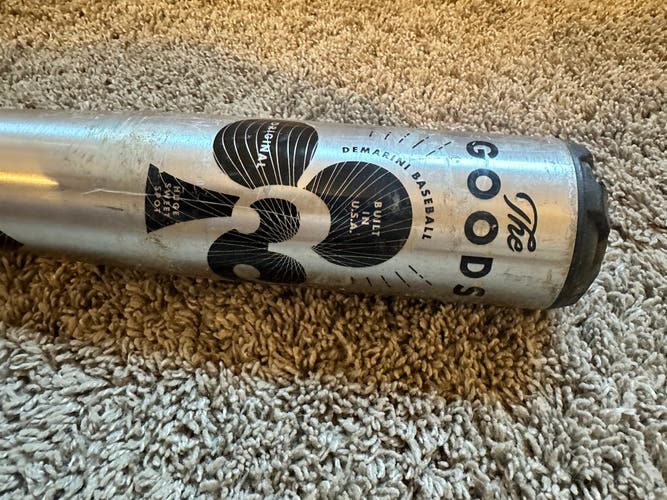 Used DeMarini BBCOR Certified (-3) 28 oz 31" The Goods Bat