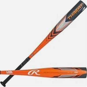 New Rawlings USA THREAT YOUTH COMPOSITE USA 2 5/8 Barrel Bats 28" 11602-RAWUS1T1228