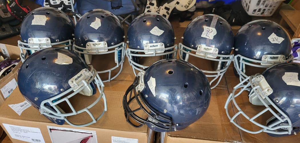 Used Adult Schutt Helmets