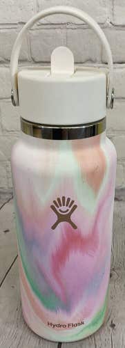 Hydro Flask 30oz Insulated Wide Mouth Flip Sraw Flex Lid Handle In Sugar Crush