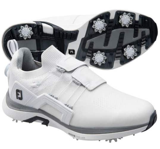 FootJoy HyperFlex BOA Golf Shoes 51099 White Size 9.5 Medium D New #98766